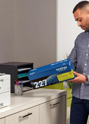 Brother Genuine TN227Y, High Yield Toner Cartridge, Replacement Yellow Toner, Page Yield Up to 2,300 Pages, TN227, Amazon Dash Replenishment Cartridge, 15.3 x 4.1 x 6.1 inches | Prints up to 2,300 pages, Amazon Dash replenishment