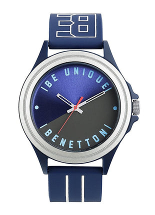 United Colors of Benetton Men Blue & Black Round Dial Analog Watch - UWUCG0312