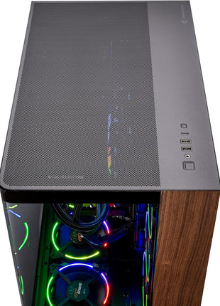Skytech Gaming Prism 4 Gaming PC, AMD Ryzen 7 9800X3D 4.7GHz, NVIDIA RTX 5090 32GB VRAM, X870 Board, 2TB Gen4 NVMe SSD, 32GB DDR5 RAM 6000, 1200W Gold ATX 3 PSU, 360 ARGB AIO, WI-FI 7, Windows 11
