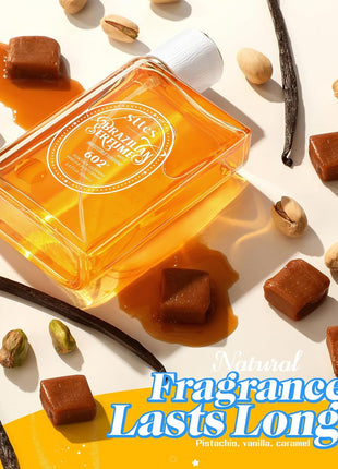 Sttes Perfume 602# (Irresistible Sunshine) - Eau de Perfume 100ml (3.4fl oz) Vanilla Gourmet Tune (Caramel Vanilla Flavor)