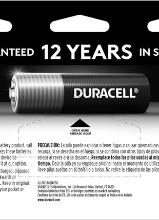 Duracell Coppertop AA Batteries, 24 Count, 12-Year Shelf Life, Long-lasting | Includes 24 AA alkaline batteries for toys, remotes and flashlights