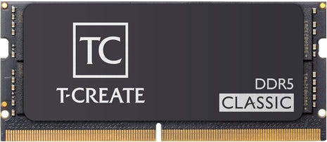 TEAMGROUP T-Create Classic DDR5 SODIMM 16GB 5600MHz(PC5-44800) CL46 Laptop Memory Module Ram - CTCCD516G5600HC46-S01