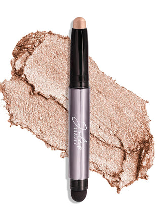 Julep Eyeshadow 101 Cream-to-Powder Waterproof Eyeshadow Stick – Champagne Shimmer – Long-Lasting, Buildable, Crease-Proof, Cruelty Free, Shimmer Finish with Built-In Smudger