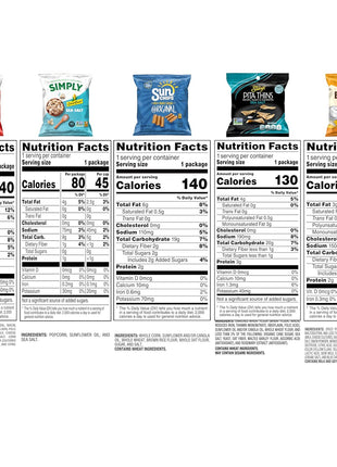 Frito-Lay Ultimate Smart Care Package 2.0, Variety Assortment of Snacks (Pack of 40)