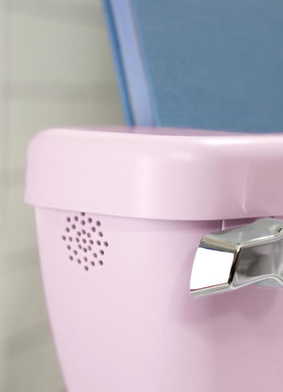 Ingenuity My Size Potty Pro in Pink, Infant Potty Training Toilet, Lifelike Flushing Sound, for Ages 18 Months, Up to 50 Pounds