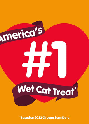 Delectables Bisque Lickable Wet Cat Treats - Chicken, Tuna & Shrimp, 12 count