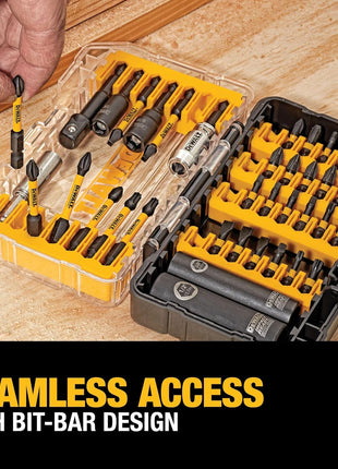 DEWALT Screwdriver Bit Set, 40 Pcs. Impact Ready, FlexTorq Impact Driver Bit Set with Storage Case (DWA2T40IR)