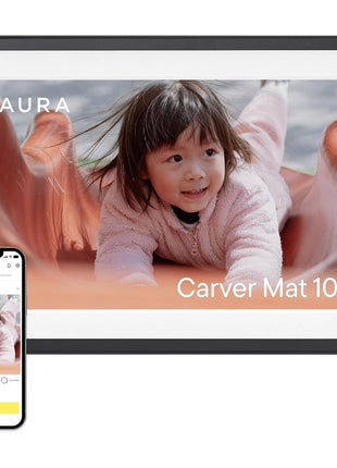 Aura HD Digital Picture Frame | Carver: The Best Frame for Gifting