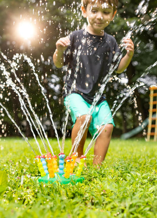 Melissa & Doug Sunny Patch Splash Patrol Sprinkler Toy With Hose Attachment