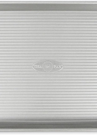 USA Pan Bakeware Nonstick Quarter Sheet Pan, Baking Sheet Aluminized Steel, Pan Measures: 13 x 9.5 x 1 inches