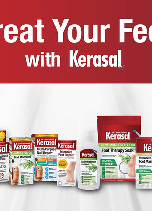 Kerasal Intensive Foot Repair, Skin Healing Ointment for Cracked Heels and Dry Feet, 1 Oz