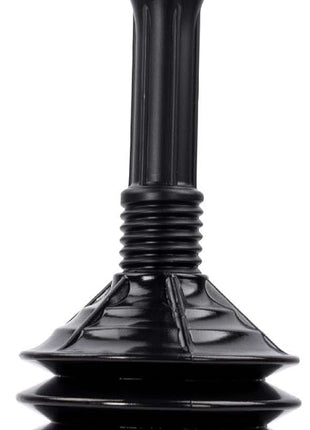 JS Jackson Supplies Professional Bellows Accordion Toilet Plunger, High Pressure Thrust Removes Heavy Duty Clogs from Clogged Bathroom Toilets, All Purpose Power Plungers for Bathrooms, Cobalt