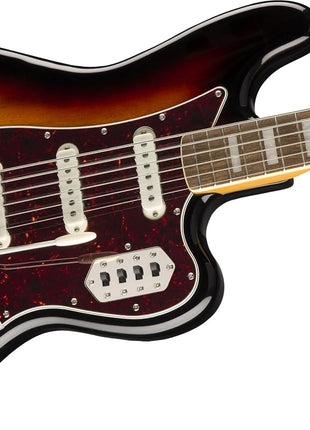 Squier Classic Vibe 6-String Bass VI, 3-Color Sunburst, Laurel Fingerboard