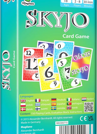 magilano SKYJO, Fun Card Game for Young and Least Young, Fun Game Parties in The Circle of Friends and Family.