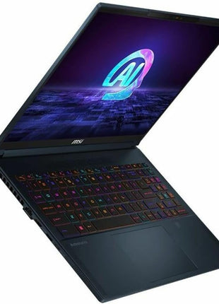 MSI Stealth 16 AI Studio A1VFG-211US 16 inch WQXGA 240Hz Gaming Laptop, Intel Core Ultra7-155H 1.4GHz, NVIDIA GeForce RTX 4060 8GB, 32GB RAM, 1TB SSD, Windows 11 Pro, Star Blue