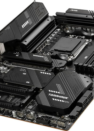 MSI MAG X670E Tomahawk WiFi Gaming Motherboard (AMD Ryzen 9000/8000/7000 Series Processors, AM5, DDR5, PCIe 5.0, SATA 6Gb/s, M.2, USB 3.2 Gen 2, Wi-Fi 6E, Bluetooth 5.3, 2.5Gbps LAN, HDMI/DP, ATX)