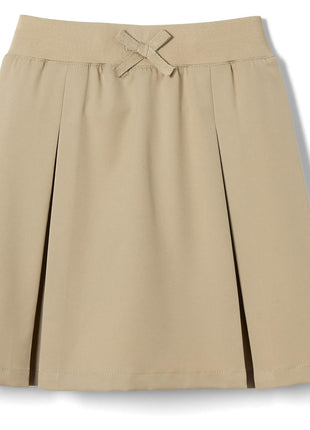 French Toast Girls' Pull-On Kick Pleat Scooter School Uniform Skirt, Navy, 10