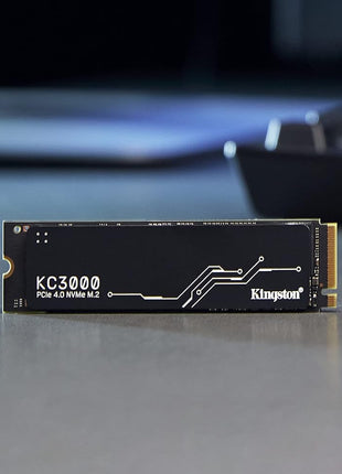 Kingston 512 GB KC3000 PCIe 4.0 NVMe M.2 SSD - High-Performance Storage for Desktop and Laptop PCs -SKC3000S/512G
