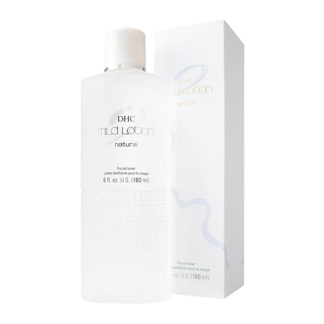 DHC Mild Lotion, Hydrating Face Toner, Barrier Care, Alcohol-Free, 6 oz | Reduces Dryness and Dehydration, Preps Skin to Absorb Skincare, Calms and Soothes Sensitive Skin, Fragrance and Colorant Free