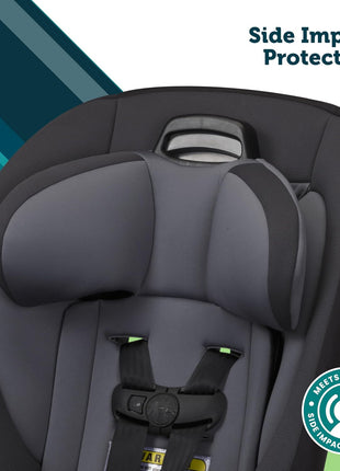 Safety 1st Ellaris 3-in-1 Convertible Car Seat, Slim Fit Design, Rear & Forward-Facing, 5-Position Headrest, Travel-Friendly with Machine-Washable Seat Pad, London Blue