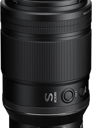 Nikon NIKKOR Z MC 105mm f/2.8 VR S Lens, Bundle with ProOptic with 62mm UV | CPL | ND Filter Kit, Cleaning Cloth, 1-Year Limited Warranty