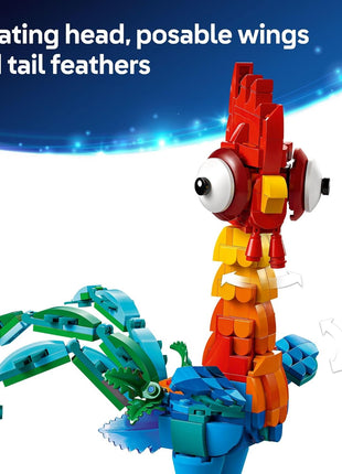 LEGO Disney Moana 2 Heihei - Building Toy for Kids, Girls & Boys, Ages 9+ - Gift for Birthdays - Moana & Disney Toy for Fans - 43272
