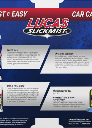 Lucas Oil 10558 Slick Mist Detail Kit