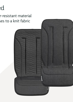 UPPAbaby Reversible Seat Liner - Water-Resistant + Comfortably - Reed | Reversible, Water-Resistant, Easy Attachment to Stroller