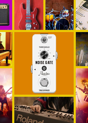Rowin Guitar Noise Killer Noise Gate Suppressor Effect Pedal LEF-319
