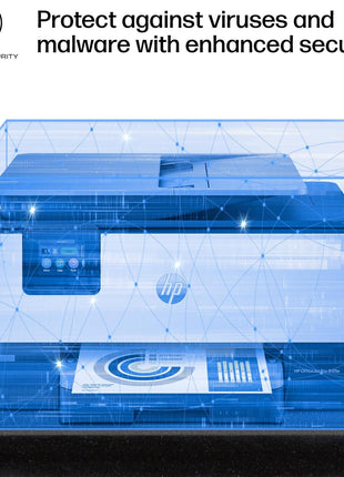 HP OfficeJet Pro 9125e Wireless All-in-One Color Inkjet Printer, Print, scan, copy, fax, ADF, Duplex printing best-for-office, 3 month Instant Ink trial included, AI-enabled (403X0A)