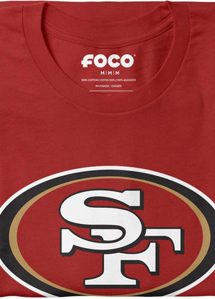 FOCO Men's NFL Team Primary Logo Team Color Short Sleeve T-Shirt