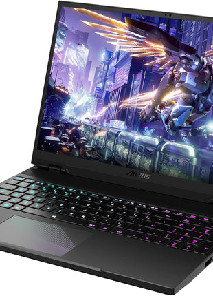 GIGABYTE AORUS 16: 16.0" 16:10 QHD+ 2560x1600 240Hz, NVIDIA GeForce RTX 4060 Laptop GPU 8GB GDDR6, Intel Core i7-13700H, 16GB DDR4 RAM, 1TB SSD, Win11 Home AD (AORUS 16 BKF-73US654SH)