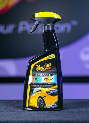 Meguiar's Ultimate Quik Wax, Durable Protection, Quick and Easy - 24 Oz Spray Bottle