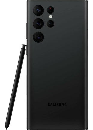 Samsung Galaxy S22 Ultra 5G, US Version, 128GB, Black - Unlocked (Renewed)