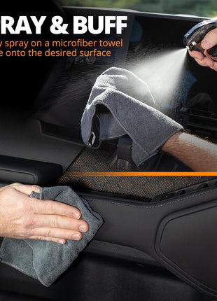 CERAKOTE Rapid Ceramic Interior Detailer and Protectant (14 fl oz.) – Quick and Easy – Multi-Surface Safe – Interior Car Cleaner Spray – Dry to the Touch – Clean and Protect Your Car, Truck, or SUV