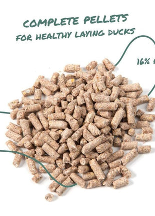 Manna Pro Duck & Goose Layer Pellets, High Protein for Increased Egg Production, Formulated with Probiotics to Supports Gut Health & Digestion, 8 lbs