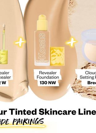 Kosas Revealer Concealer – Medium Coverage Hydrating Under Eye & Face Concealer with Hyaluronic Acid, Tone 02 W