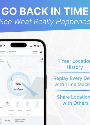 Spytec Atlas GPS Tracker for Vehicles & Kids (Subscription Required) | Up to 14-Day Battery Life | Waterproof Magnetic Case, Geofencing, Portable Real Time Mini GPS Car Tracker w/Lifetime Support
