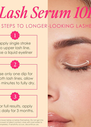Grande Cosmetics GrandeLASH-MD Lash Enhancing Serum - Peptide & Vitamin Infused Formula for Longer, Thicker, Fuller Looking Lashes - Ophthalmologist Tested, Cruelty-Free