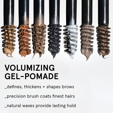 Glossier Boy Brow Eyebrow Gel & Volumizing Pomade, Black