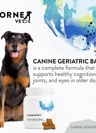 Liver Support Formula and Canine Geriatric Basics Soft Chews Bundle