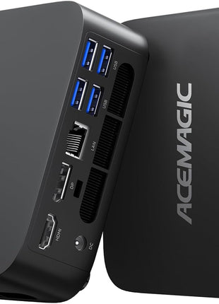 ACEMAGICIAN Kron Mini K1 Mini PC, Ryzen 7 7735HS, 24GB LPDDR5 512GB SSD Mini Computers(up to 4.75Ghz), Micro Desktop 4K Triple Display Bluetooth/WiFi6/Office(Upgraded 7730U/7430U/5800H)