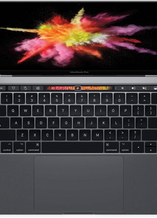 Apple 13in MacBook Pro, Retina, Touch Bar, 3.1GHz Intel Core i5 Dual Core, 8GB RAM, 256GB SSD, Space Gray, MPXV2LL/A (Renewed)