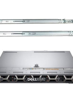Dell PowerEdge R640 1U Rack Server, Dual Xeon 6148 2.40 GHz, 256GB DDR4 Memory, 7.68TB Enterprise SSD Storage, RAID, Dual Power, iDRAC, Rail Kit (Renewed)