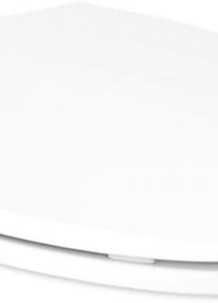 KOHLER 20110-0 Brevia, Slow Close Toilet Seat, Elongated Toilet Seat, Grip-Tight Bumpers Quick-Attach Hardware, White