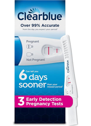 Clearblue Early Detection Pregnancy Test, 3 Ct