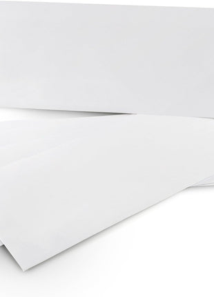 Aimoh 500#10 Security Self Seal Envelopes, Windowless, Premium Security Tint Pattern, Ultra Strong Quick Seal Closure, EnveGuard, Size 4-1/8 x 9-1/2 inch, White, 24LB, 500 Count(34010)