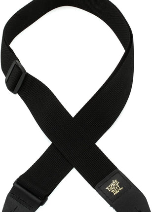 Ernie Ball Polypro Guitar Strap, Black (P04037)