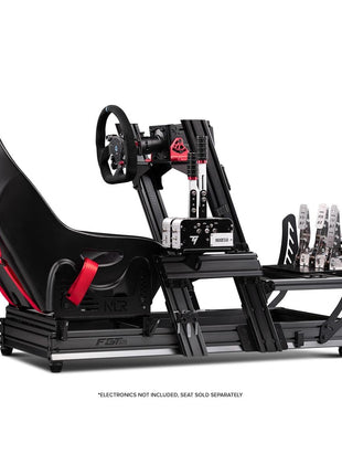 Next Level Racing F-GT Elite Formula & GT Aluminum Profile Simulator Cockpit - Front & Side Mount (NLR-E003)