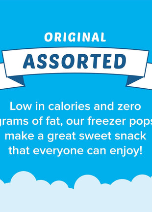 Fla-Vor-Ice Popsicle Variety Pack of 1.5 Oz Freezer Bars, Assorted Flavors, 100 Count